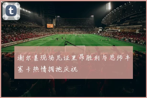 谢尔基现场见证里昂胜利与恩师丰塞卡热情拥抱庆祝